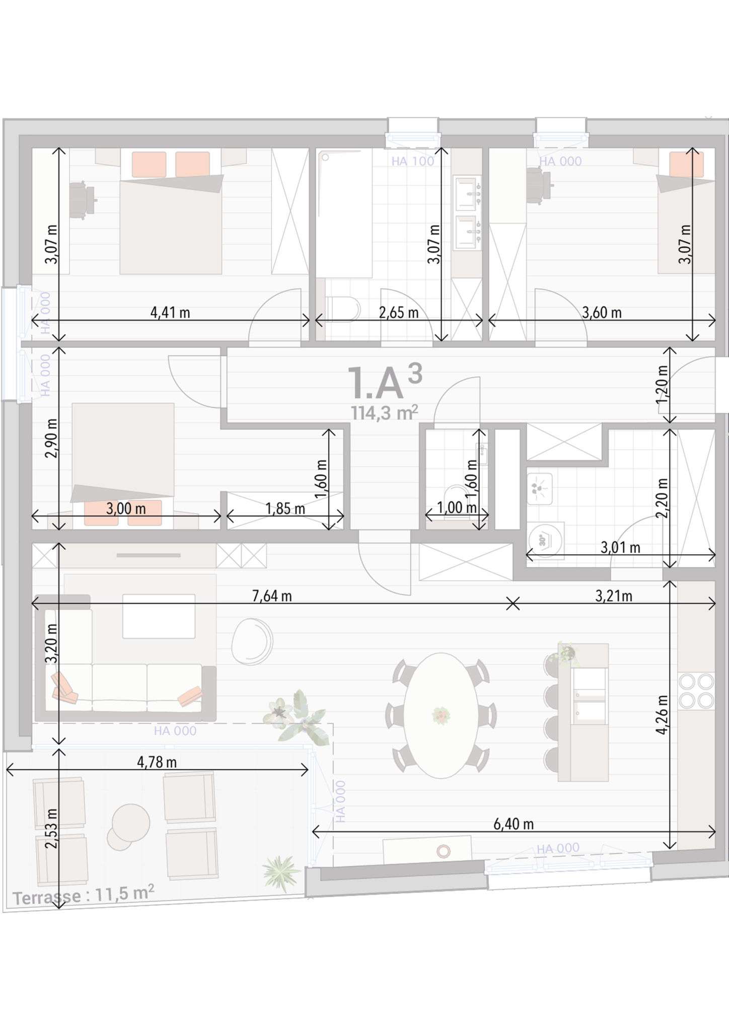 Appartement 1A